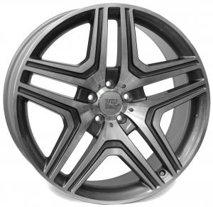 Informacin de MERCEDES W766, ANTHRACITE POLISHED, 5X112, 21 x 10"